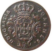 5 Réis - João Prince Regent obverse image