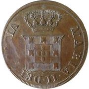5 Réis - Maria II Loios obverse image