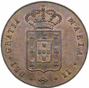 5 Réis - Maria II obverse image