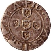 ½ Vintém - Manuel I Hybrid João II/Manuel obverse image