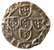 ½ Vintém - João III obverse image