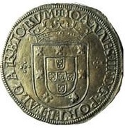 X Reais "Hybrid" João III/ Sebastião I obverse image