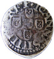 ½ Vintém – João IV Lisboa mint obverse image