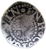 ½ Vintém – João IV Lisboa mint reverse image