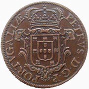 X Réis - Pedro Prince Regent obverse image