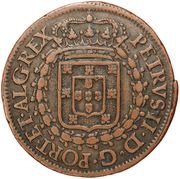 X Réis - Pedro II Pattern obverse image