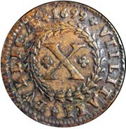10 Réis - Pedro II, Portugal, 1699-1703 reverse image
