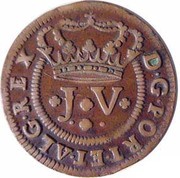 10 Reis - João V Lisbon mint obverse image