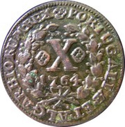 10 Réis - José I, Portugal, 1738-1776 reverse image