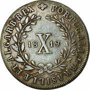 10 Réis - João VI, Portugal, 1818-1824 reverse image