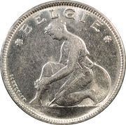 2 Francs Dutch text obverse image