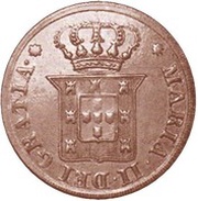 10 Réis - Maria II Loios obverse image