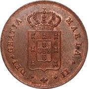 10 Réis - Maria II obverse image