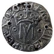 Vintem - Manuel I ºMº; L, Lisboa mint obverse image