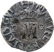 Vintem - Manuel I p M ✤; Porto mint obverse image