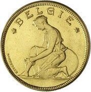 2 Francs Pattern - Dutch text obverse image