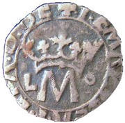 Vintém - Manuel I L M º, Lisboa mint obverse image