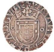 Vintém - Manuel I ºL M º, Lisboa mint, Portugal, 1501-1521 reverse image