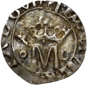 Vintém - Manuel I º M L, Lisboa mint obverse image