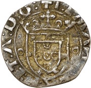 Vintém - Manuel I º M L, Lisboa mint, Portugal, 1501-1521 reverse image