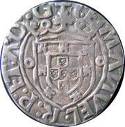 Vintém "ºM - ºL" - Manuel I Lisboa mint, Portugal, 1501-1521 reverse image