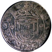 Vintém "L-o" or "o-L"– João III Lisboa mint, Portugal, 1521-1555 reverse image