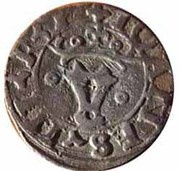 Vintém "O-O"– João III Lisbon mint obverse image