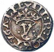 Vintém "Shield with 8 Castles" – João III Lisboa obverse image