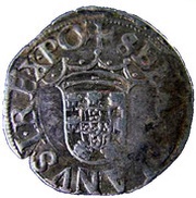 Vintém "S" - Sebastião I, Portugal, 1558-1578 reverse image