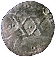 Vintem - Henrique I, Portugal, 1578-1580 reverse image