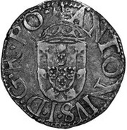 Vintém "XX" - António I Lisbon mint obverse image