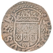 XX Réis "Vintém" - Filipe III Shield without castles obverse image
