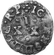 XX Réis "Vintem" - João IV Lisboa mint, Portugal, 1641-1656 reverse image