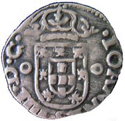XX Réis "Vintem" - João IV Porto mint obverse image