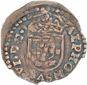XX Réis "Vintém"- Afonso VI / João IV Hybrid obverse image