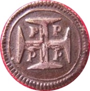 Vintém - Pedro II Porto mint, Portugal, 1688-1706 reverse image