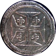 1 Vintém - João V, Portugal, 1734-1750 reverse image