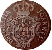 20 Réis - João Prince Regent obverse image