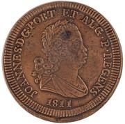 20 Réis - João Prince Regent Pattern obverse image