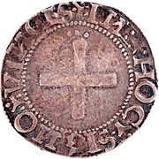 XXXX Reais "Real Português" - João III Single cross, Lisboa mint, Portugal, 1538-1555 reverse image