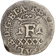 XXXX Reais - Filipe I obverse image