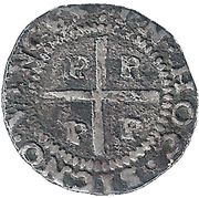 XXXX Réis "2 Vintens" - João IV Porto, Portugal, 1643-1656 reverse image