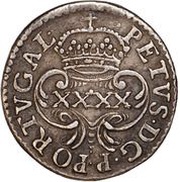 XXXX Réis "2 Vinténs" - Pedro Prince Regent obverse image