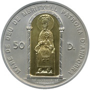 50 Diners - Joan Martí i Alanis Our Lady of Meritxell, Andorra, 1996 reverse image