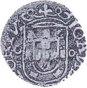 ½ Tostão "o-o" - João III 2nd type, Porto obverse image