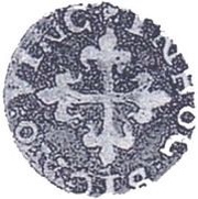 ½ Tostão "o-o" - João III 2nd type, Porto, Portugal, 1555-1557 reverse image