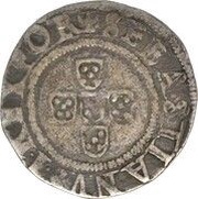 ½ Tostão - Sebastião I 3rd type obverse image