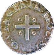 ½ Tostão - Sebastião I 3rd type, Portugal, 1573-1578 reverse image