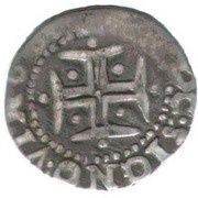 ½ Tostão - Pedro Prince Regent, Portugal, 1672-1677 reverse image