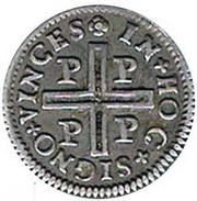 ½ Tostão - Pedro II Porto mint, Portugal, 1683-1706 reverse image